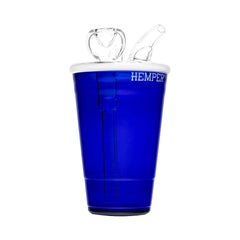Hemper Beer Pong Glass Water Pipe - 5.75" / 14mm F - Discreet Smoker