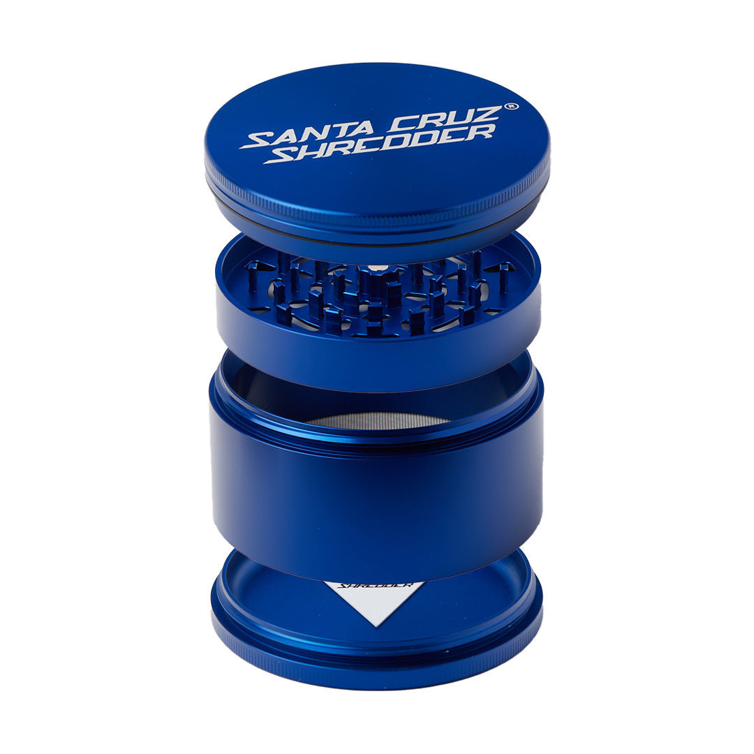 Santa Cruz Shredder Jumbo 4-Piece Grinder - Discreet Smoker
