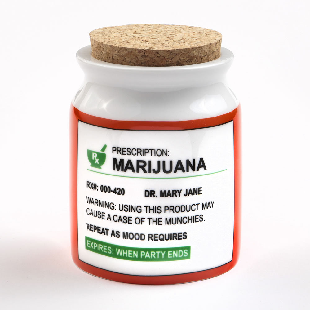 stash jar - prescription - large - from gifts by Fashioncraft® - Discreet Smoker