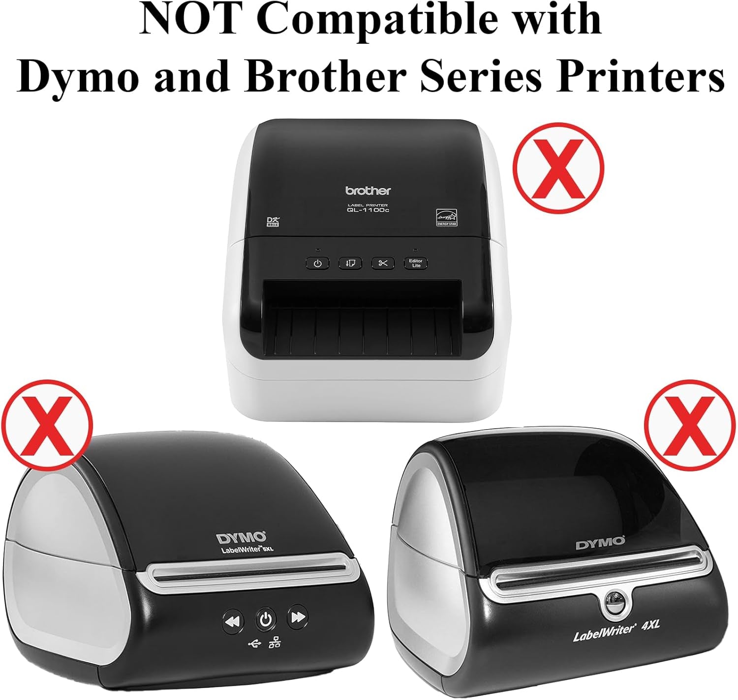 4X6 Thermal Shipping Labels - 2 Rolls of 250, Perforated & Smudge-Proof Direct Thermal Labels Compatible with Rollo, Zebra, for Amazon UPS Fedex Shopify