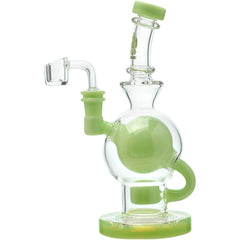 CaliBear Colored Ball Seed Of Life Recycler Rig - Discreet Smoker