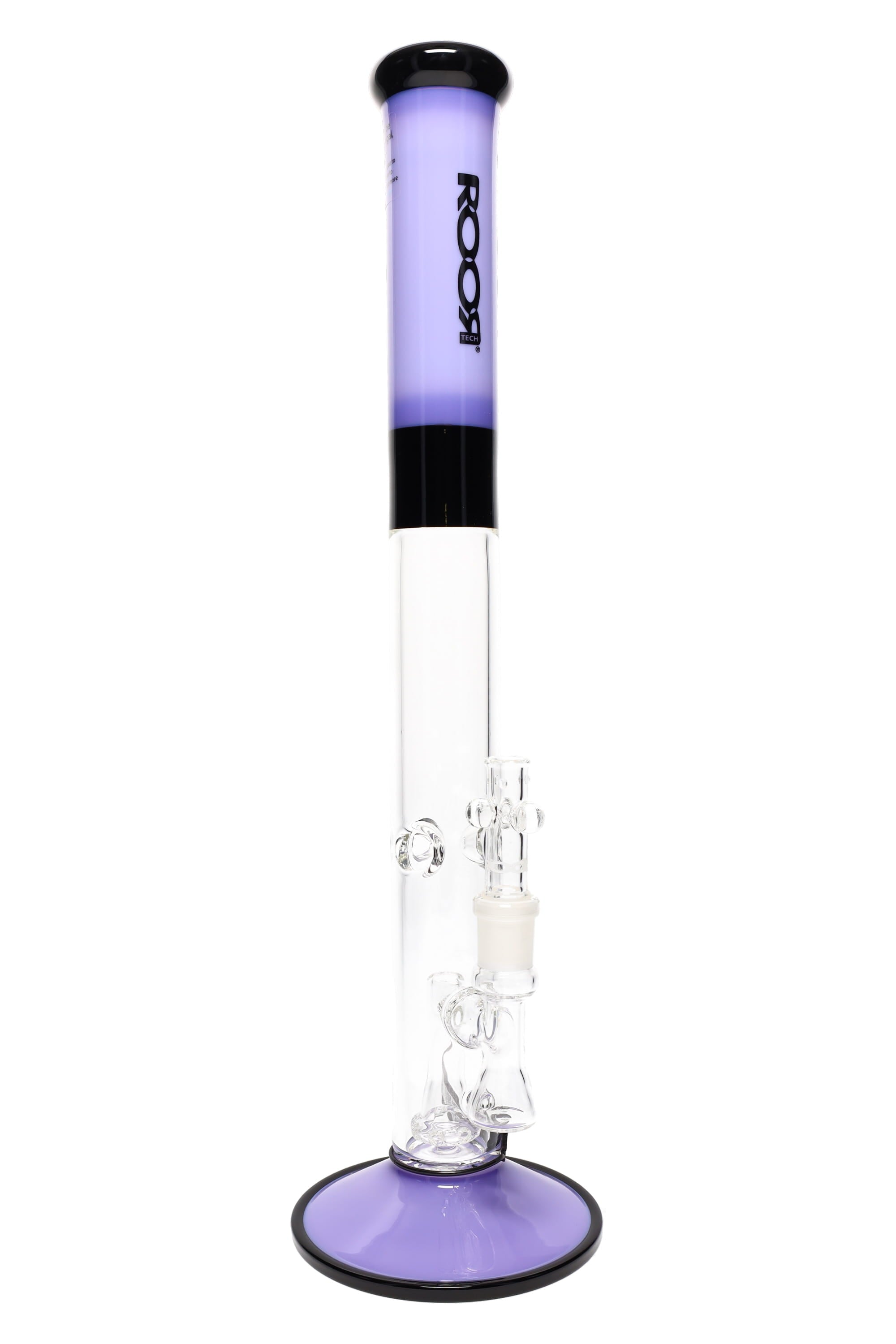 ROOR Tech 18″ Colored Straight Shooter Bong with Showerhead Perc - Discreet Smoker