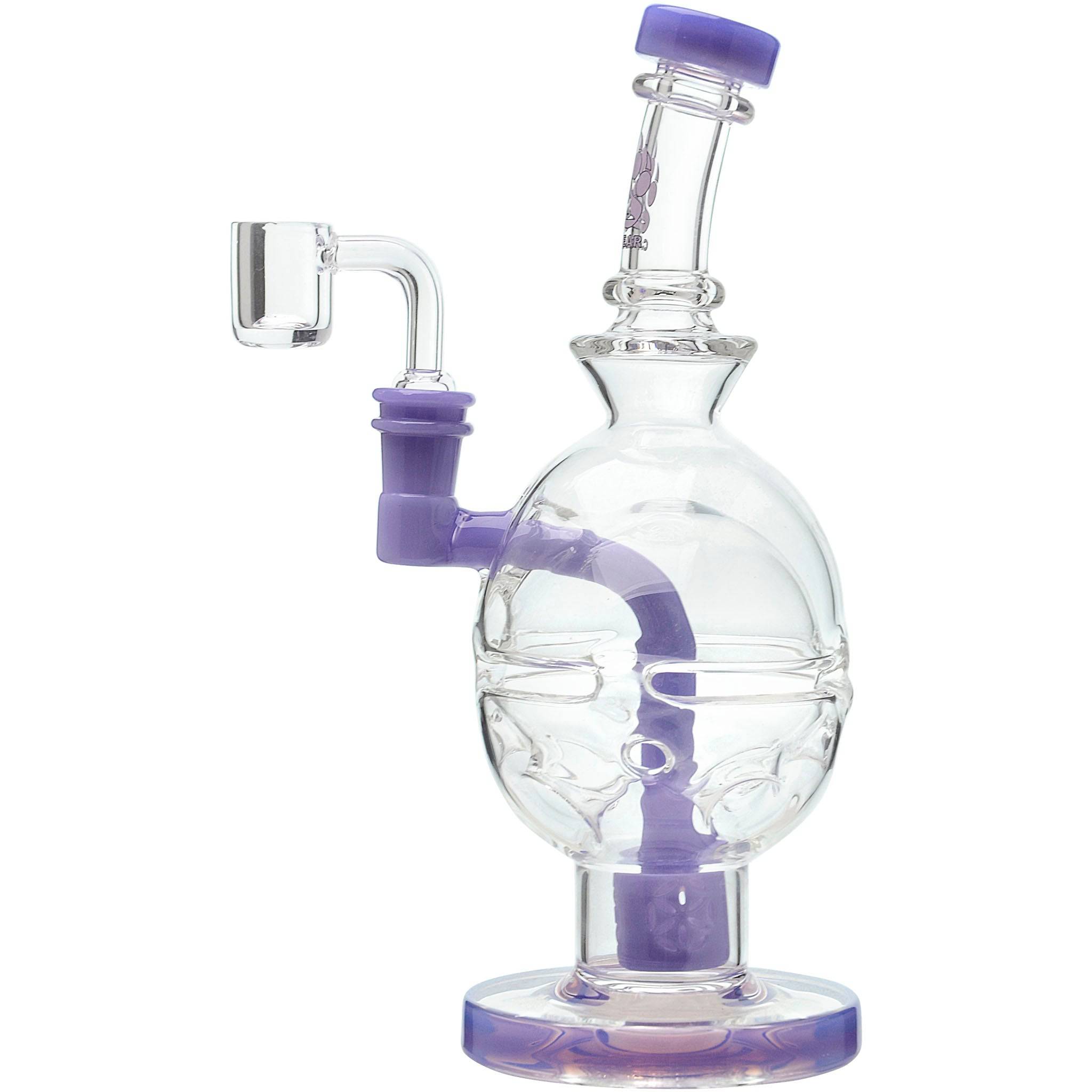 CaliBear Fab Egg Seed Of Life Dab Rig - Discreet Smoker