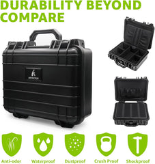 INFINITKIN XL Smell Proof Box Lockable Storage Container with Lock