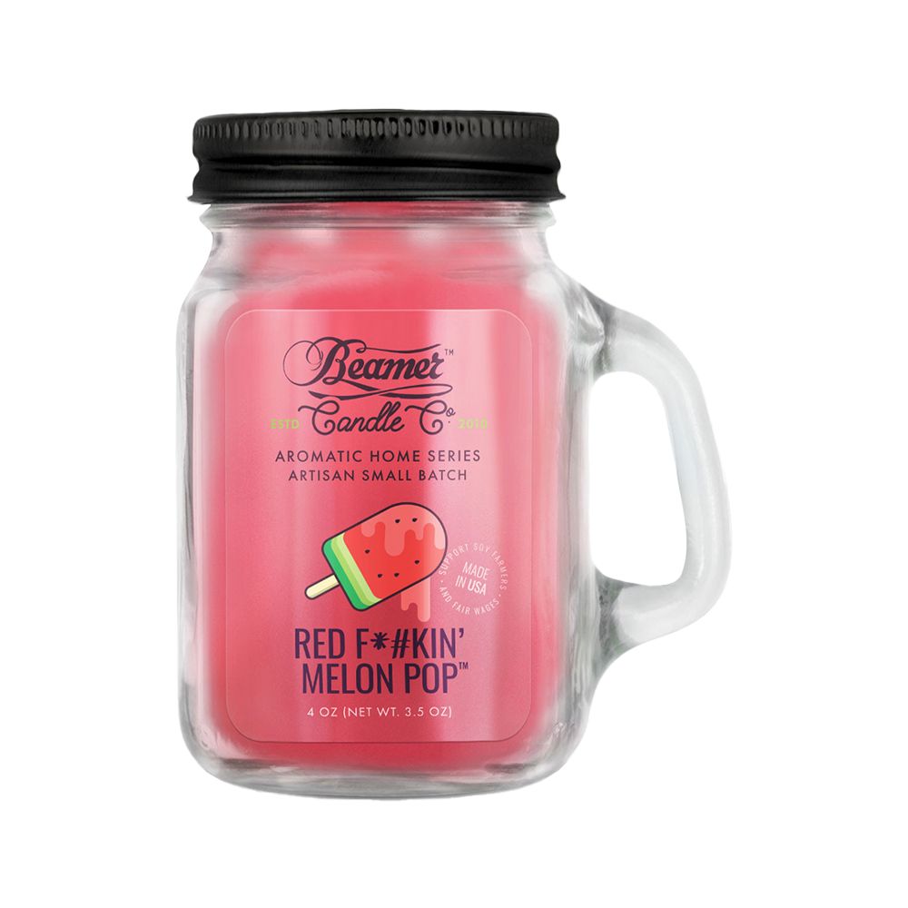 Beamer Candle Co. Aromatic Home Series Mini Mason Jar Candle | 4oz - Discreet Smoker