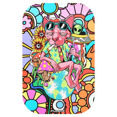 Pulsar Magnetic Rolling Tray Lid - 11"x7" / Chill Cat - Discreet Smoker