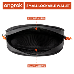 Ongrok Carbon-lined Wallets with Combination Lock V 2.0 | 3" Sizes (Small, Medium, Large) - Discreet Smoker