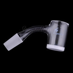HONEY & MILK BEVEL QUARTZ BANGER - 45° DEGREE | BL - Discreet Smoker