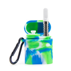 Silicone One Hitter Dugout Set - Discreet Smoker