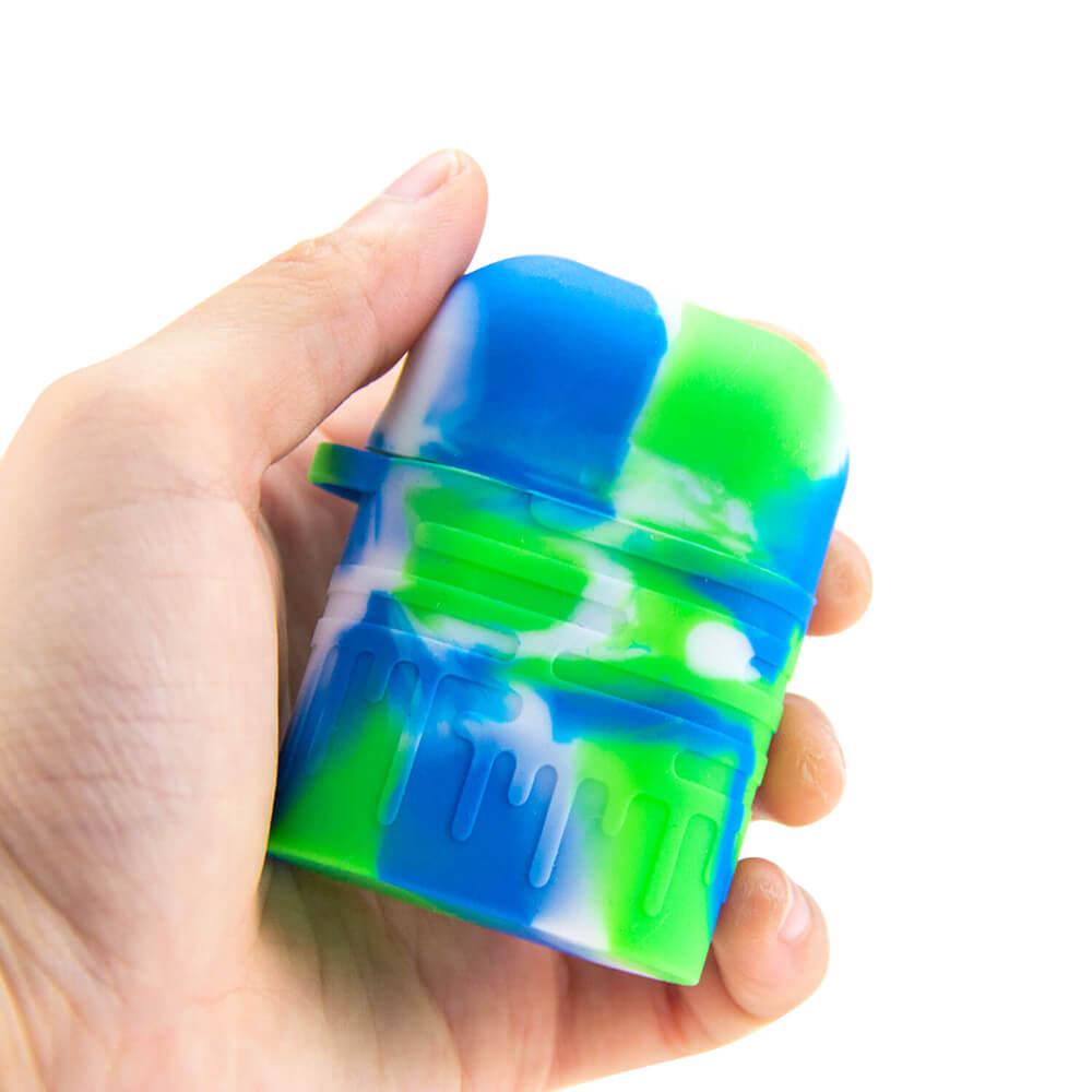 Silicone One Hitter Dugout Set - Discreet Smoker
