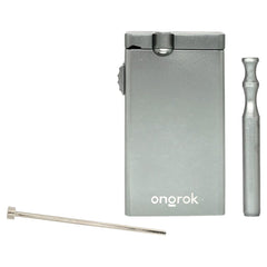 ONGROK Twist Top Aluminum Dugout & One-Hitter | 3.25" - Discreet Smoker