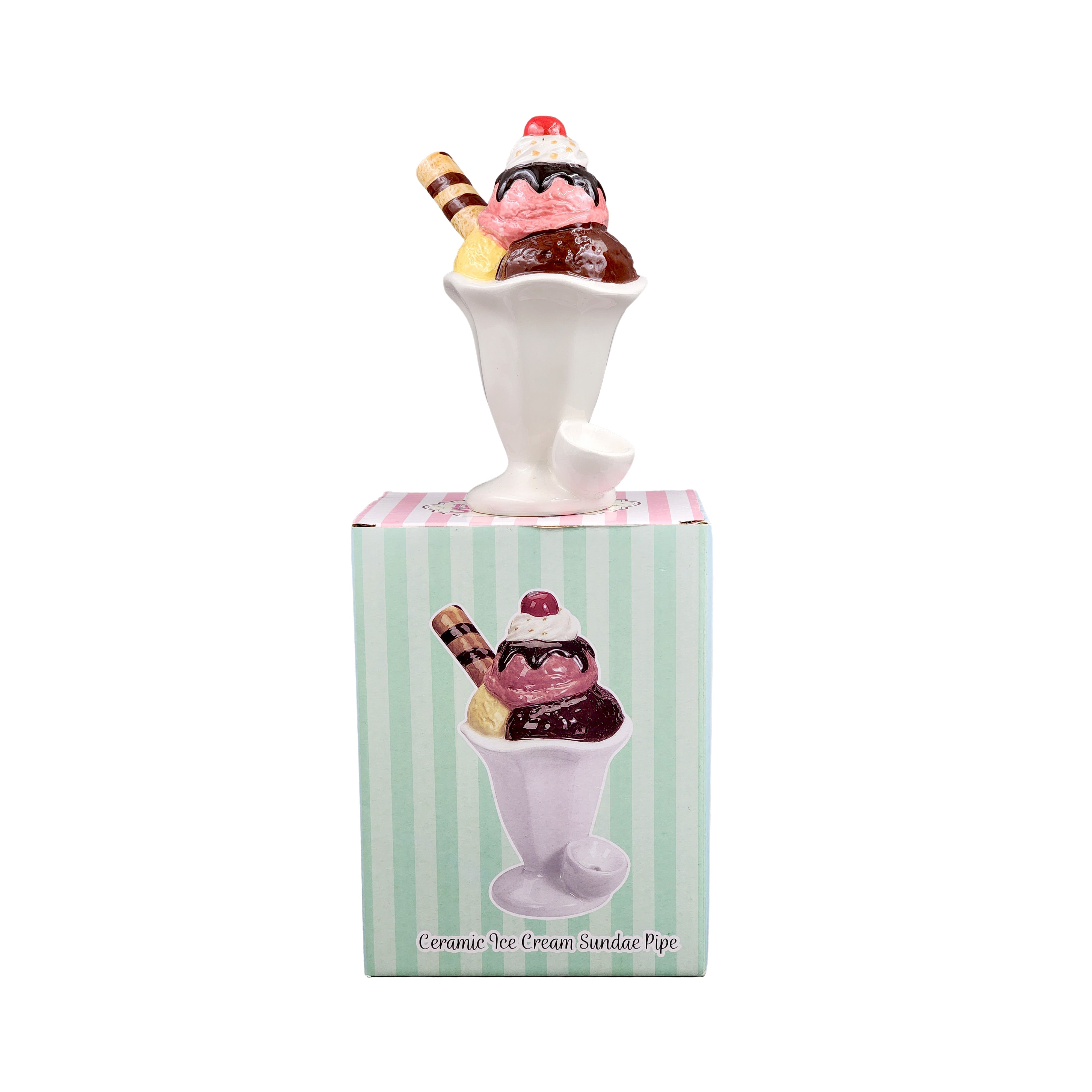 Ice Cream Sundae Pipe - Discreet Smoker