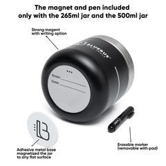BUNKER Airtight Stash Jar - Discreet Smoker