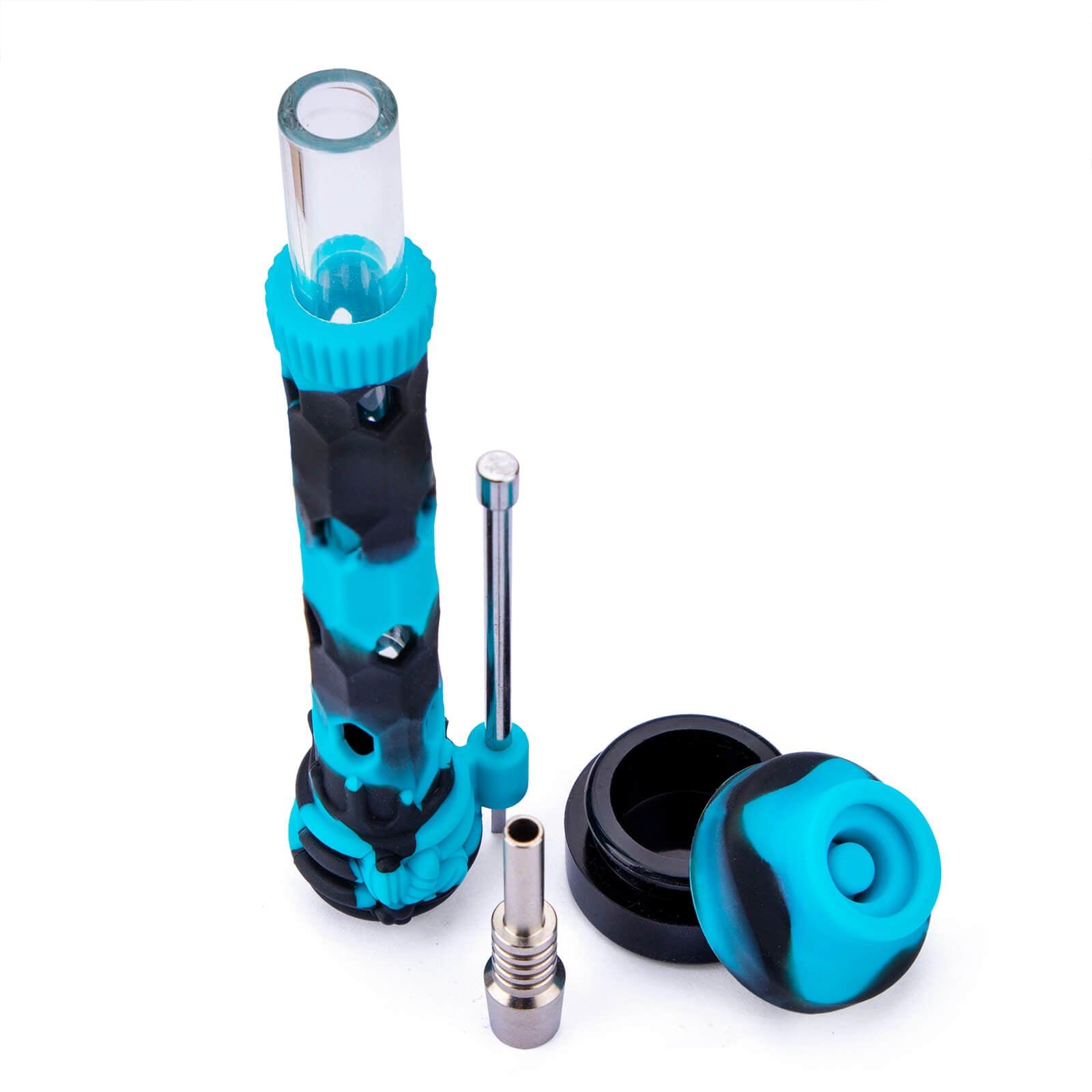 Glass Dab Straw Silicone Sleeve - Discreet Smoker