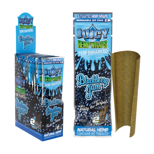 Juicy Jay's Terp Enhanced Wraps - Discreet Smoker