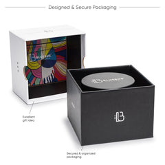 GC 2.5" Ceramic herb Grinder Yellow - Discreet Smoker