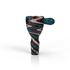 WIG WAG STRIPPED BONG BOWL PIECES - Discreet Smoker