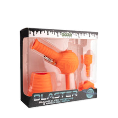 Ooze Blaster Silicone Glass 4-in-1 Hybrid Water Pipe and Dab Straw - Discreet Smoker