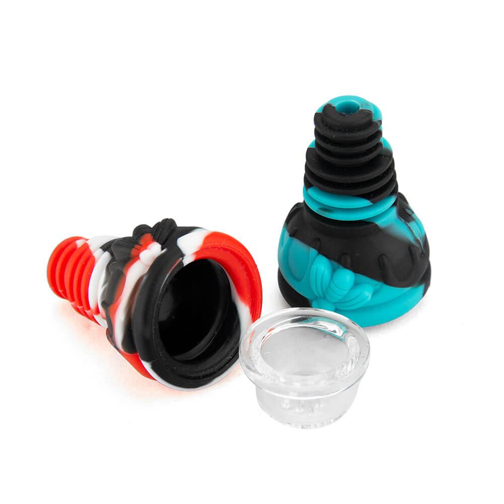 Silicone Bong Bowl 3Pcs - Discreet Smoker