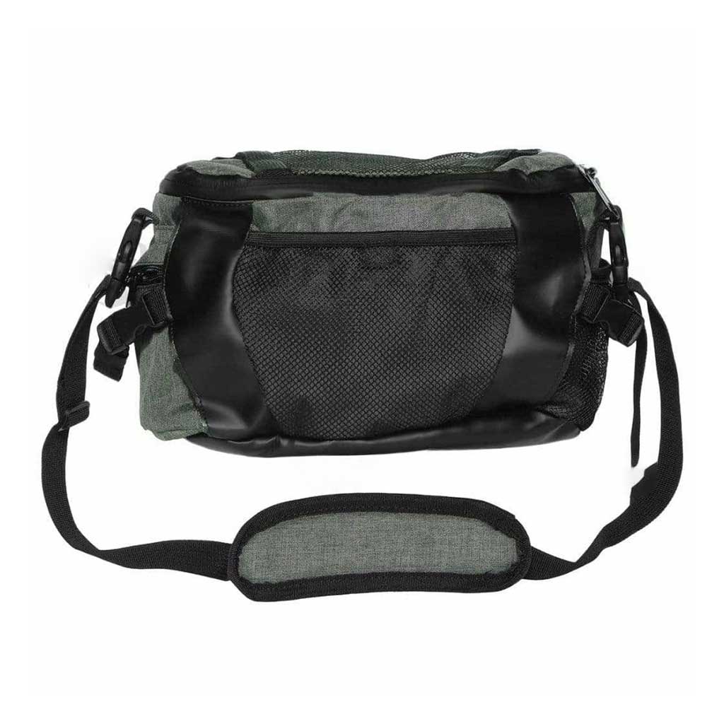 BRIGHTBAY SMELL PROOF CARBON TRANSPORT BAG BLACK WIDOW - FANNY - Discreet Smoker