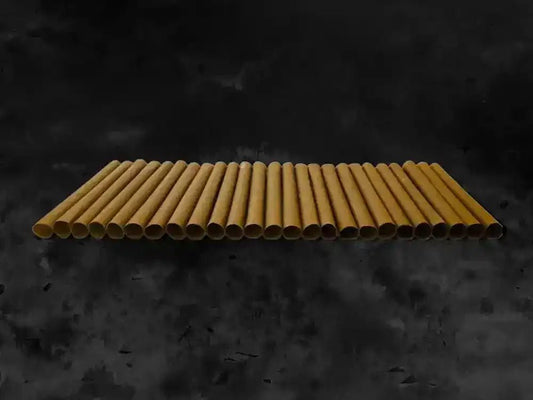 Brown Hemp Wraps with Filter Tip (25-pack) - Discreet Smoker