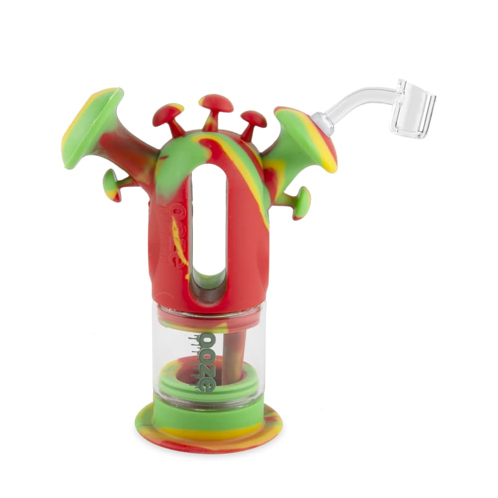 Ooze Trip Pipe Silicone Bubbler - Discreet Smoker