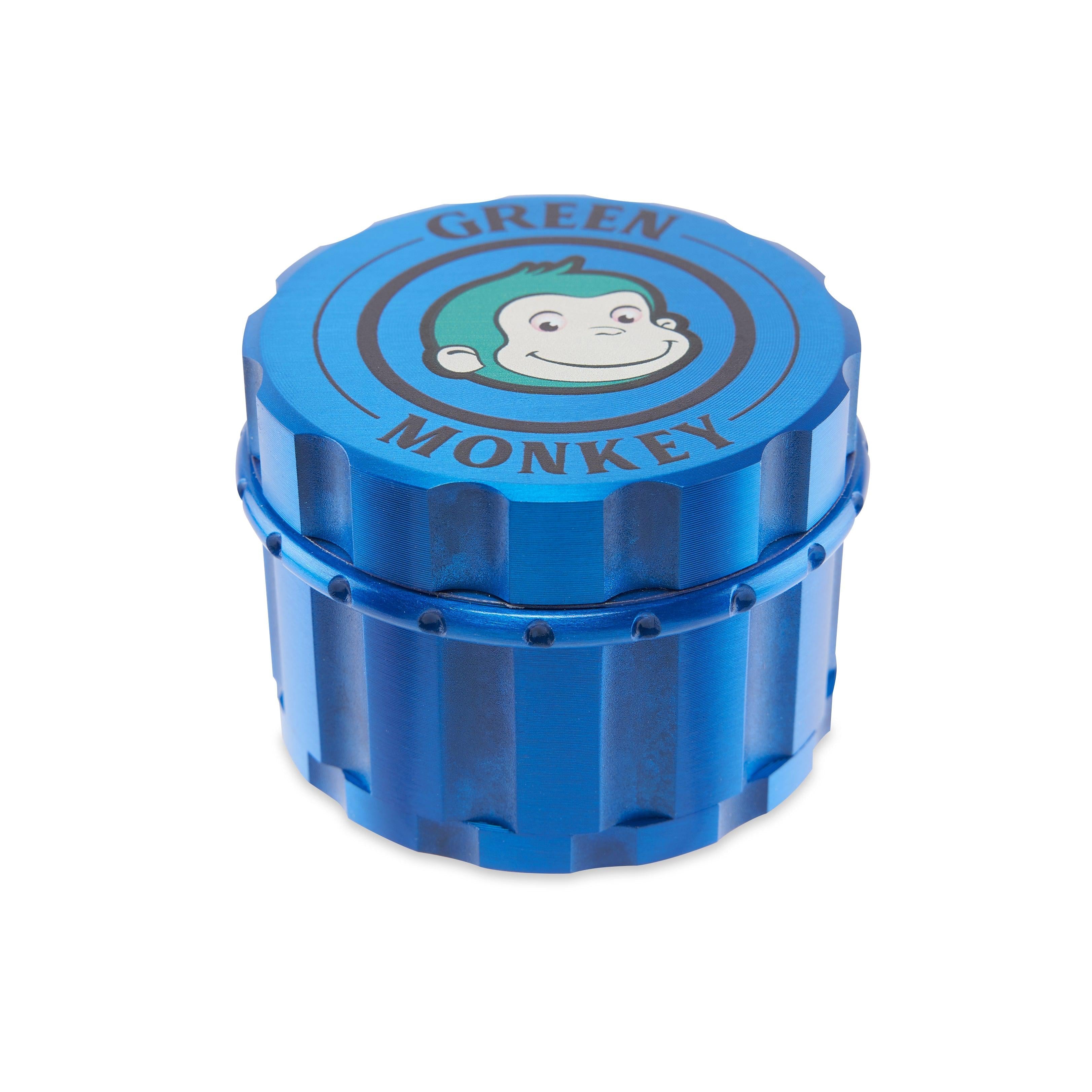 Green Monkey Grinder - Javan 4pc - 63mm - Discreet Smoker