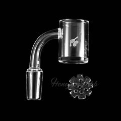 HONEY DISC QUARTZ BANGER - 90° DEGREE | YL - Discreet Smoker