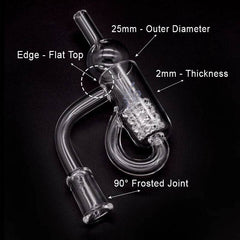 HONEY RECYCLER QUARTZ BANGER | YL - Discreet Smoker