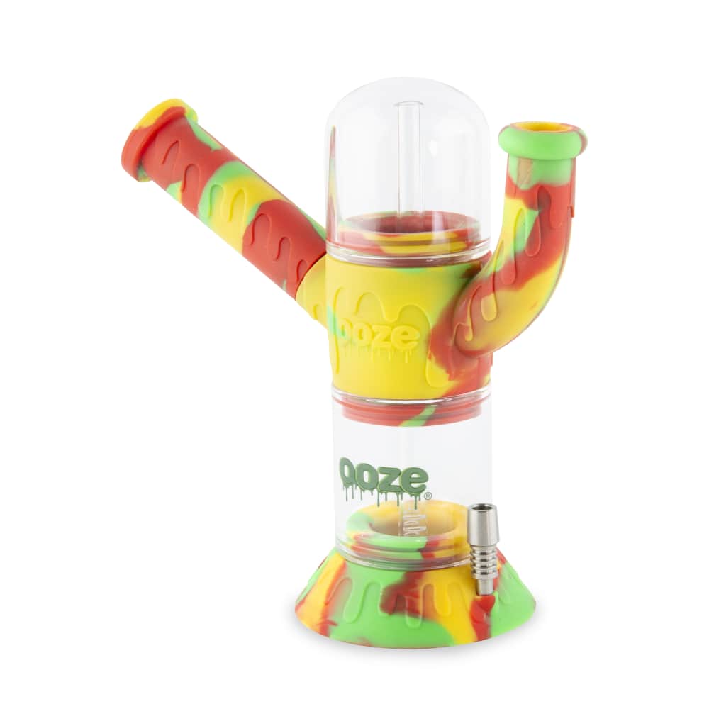 Ooze Cranium Silicone 4-in-1 Hybrid Water Pipe - Discreet Smoker