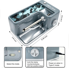 Cigarette Rolling Machine, Electric Pre-Roll Cone, Usb-C/Battery
