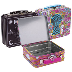 Fujima Handled Tin Stash Box | 6.5" - Discreet Smoker