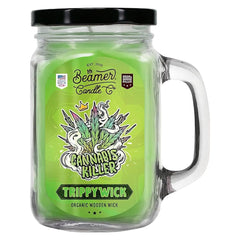 Beamer Candle Co. Trippy Wick Collection Mason Jar Candle | 12oz - Discreet Smoker