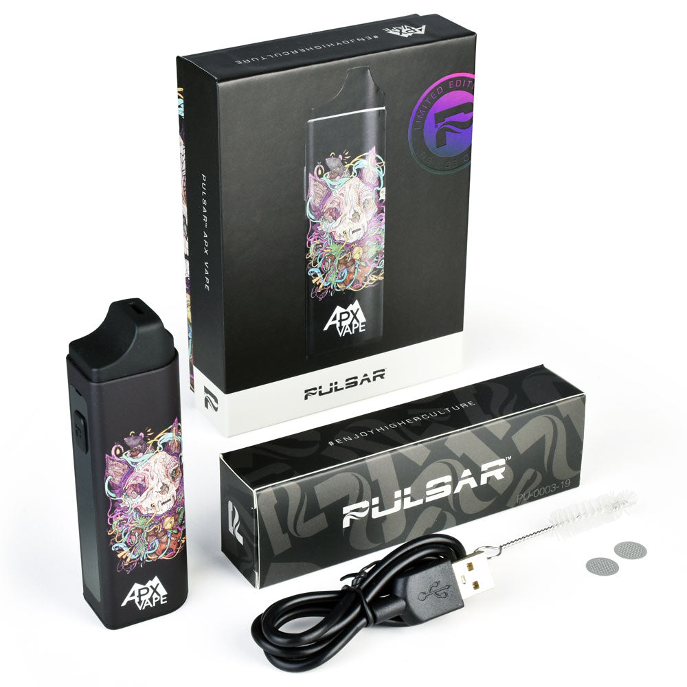 Pulsar APX Vape V3 Dry Herb Vaporizer - 1600mAh - Discreet Smoker