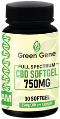 CBD Soft Gel Capsules - Full Spectrum Vitamins 750MG - Discreet Smoker