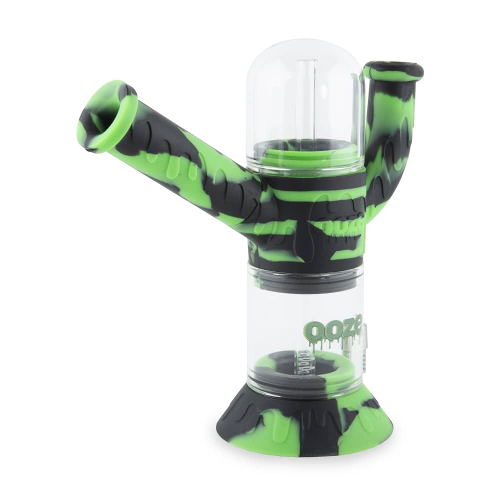 Ooze Cranium Silicone 4-in-1 Hybrid Water Pipe - Discreet Smoker