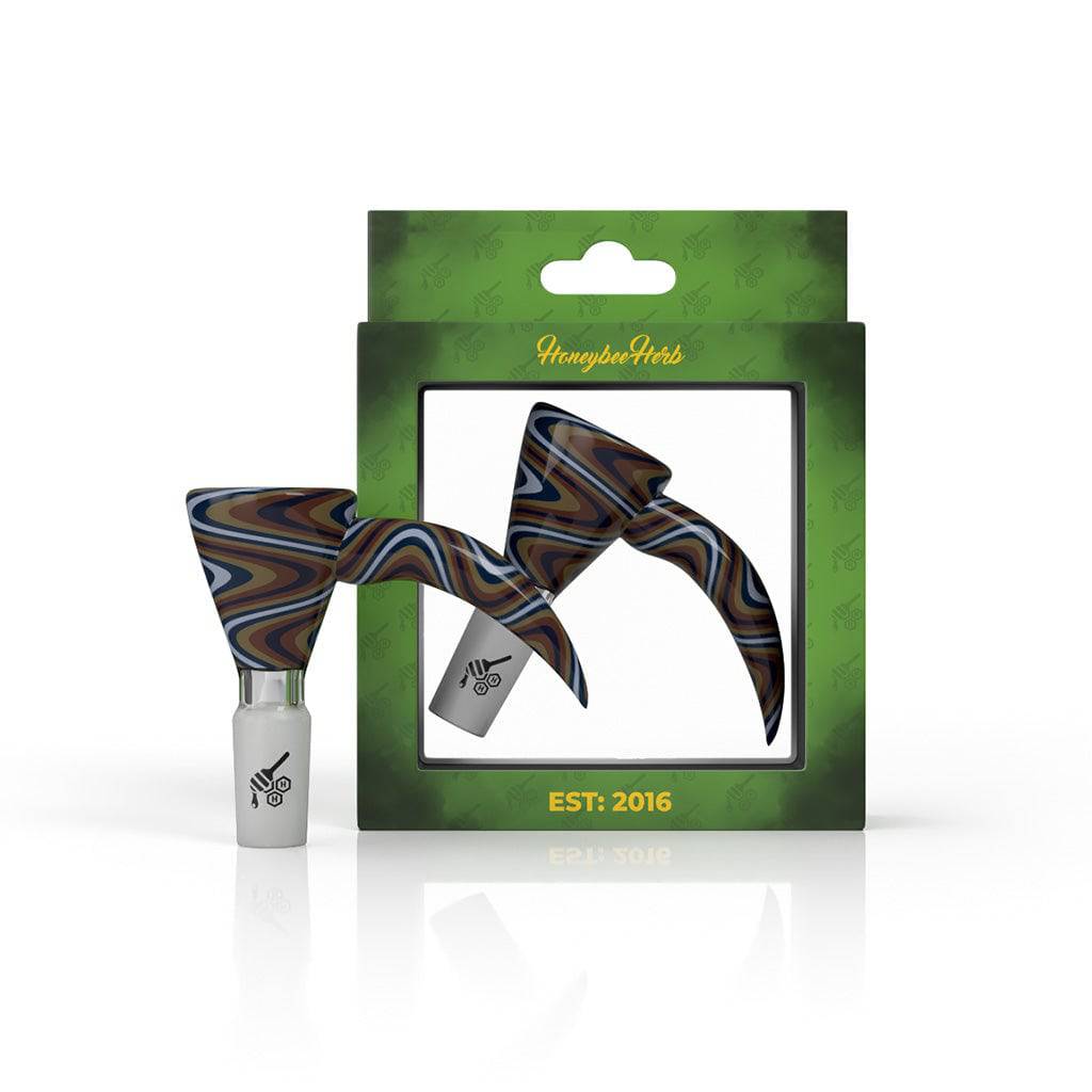 MARTINI FIRE WIG WAG WITH HORN PULL BONG BOWL - Discreet Smoker