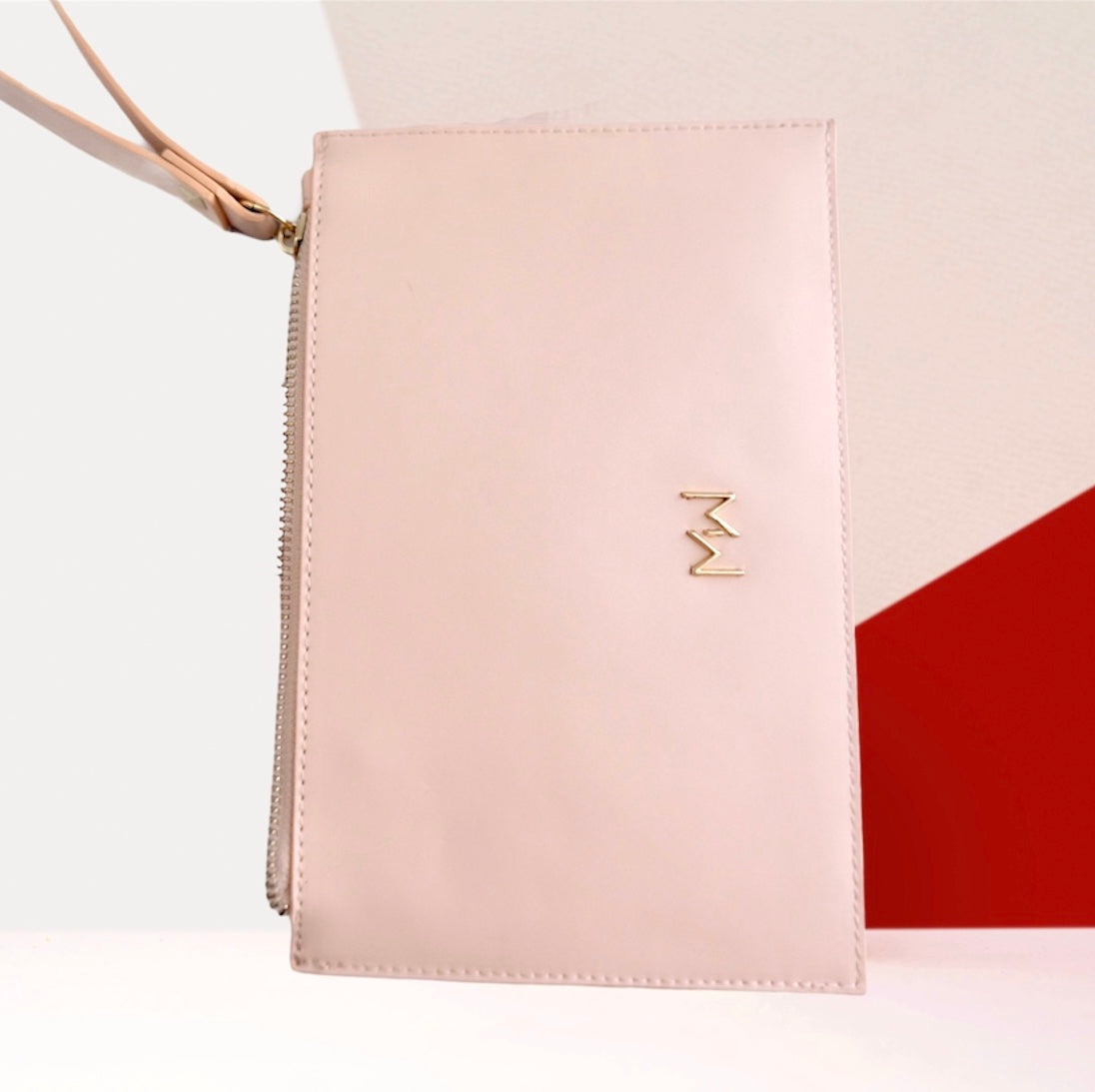Stash It All Zipper Clutch - Pink - Discreet Smoker