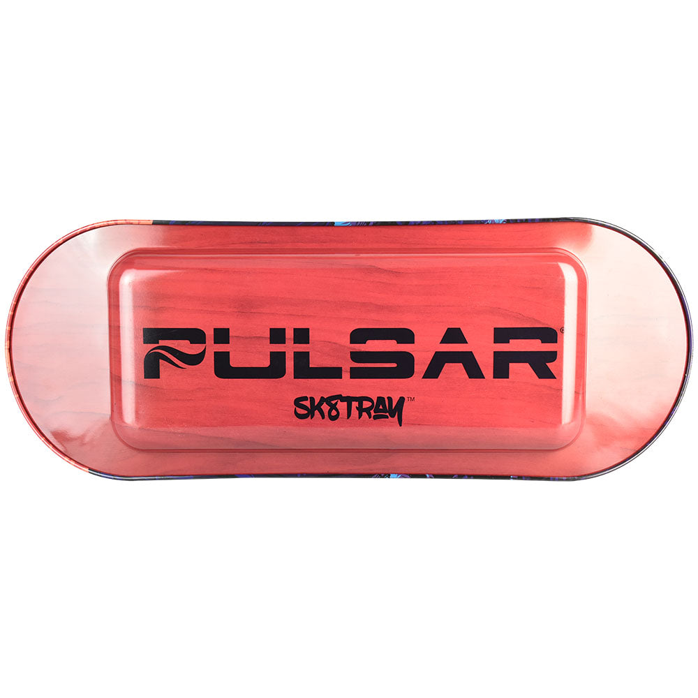 Pulsar SK8Tray Metal Rolling Tray | David Paul Seymour Great Awakening - Discreet Smoker