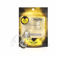 HONEY HYBRID QUARTZ BANGER - 90° DEGREE | YL - Discreet Smoker