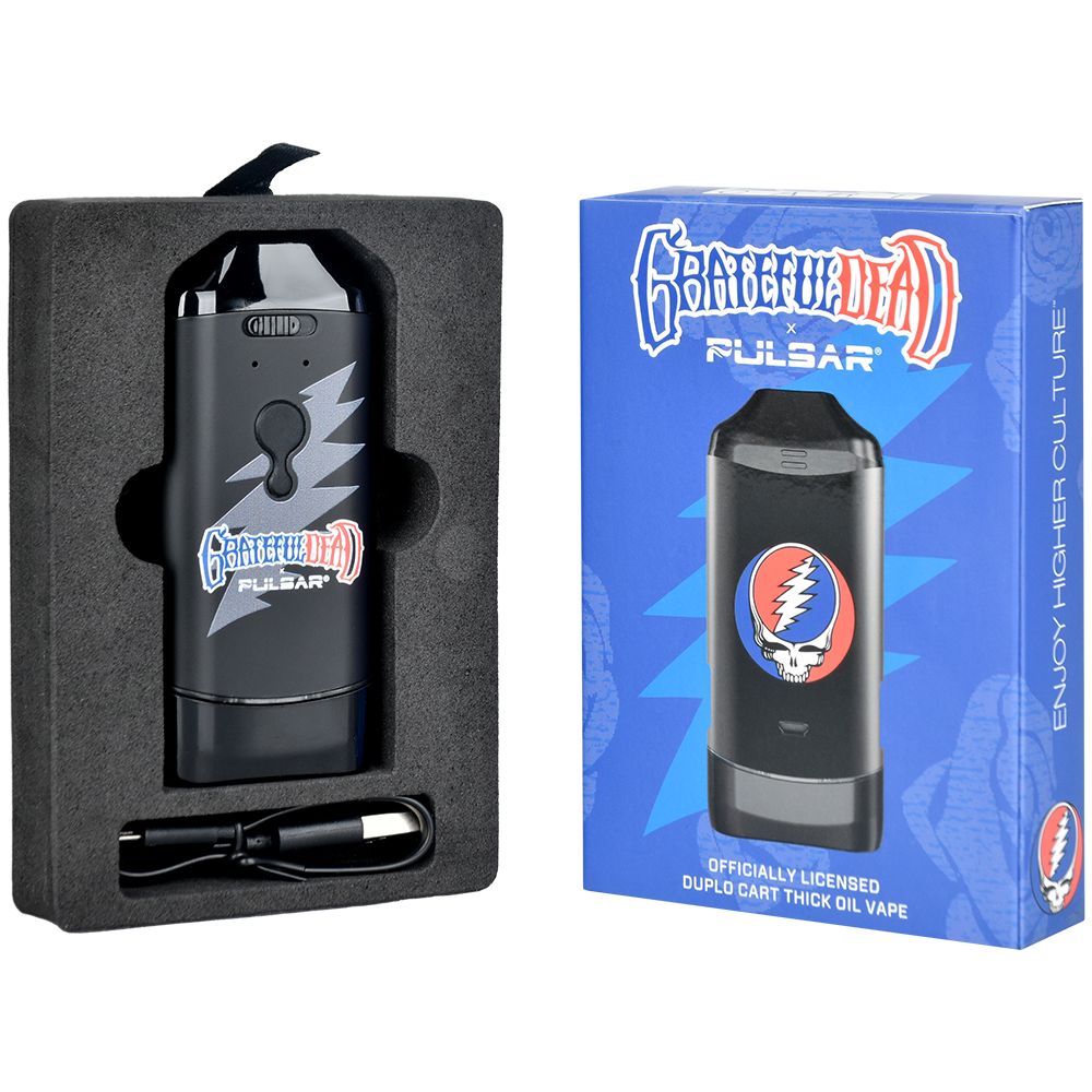 Grateful Dead x Pulsar DuploCart 510 Vaporizer - 650mAh - Discreet Smoker