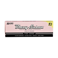 Blazy Susan Pre-Rolled Cones Slide Box | 1 1/4 | 20pc | 12pk Display Blazy Susan Pre-Rolled Cones Slide Box | 1 1/4 | Cone - Discreet Smoker