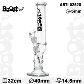 Boost | 12.5" Pro Bolt Glass Water Pipe Bong - Discreet Smoker