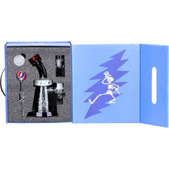 Grateful Dead x Pulsar Lightning Bell Dab Rig Set - 7.5" / 14mm F - Discreet Smoker