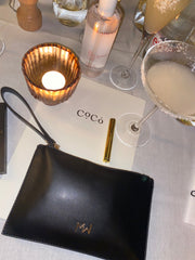 Stash It All Zipper Clutch - Black - Discreet Smoker