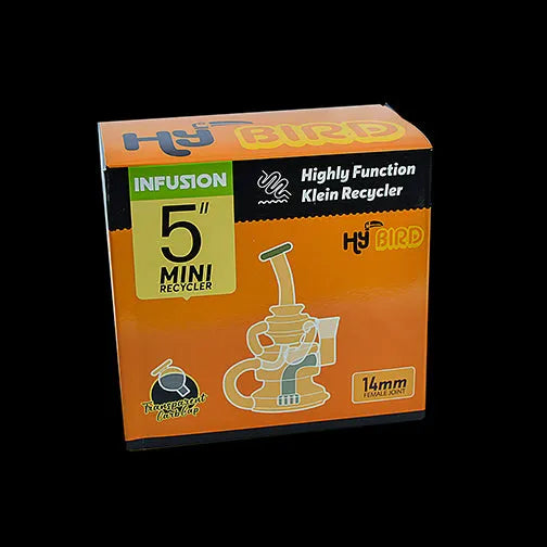 HyBird Mini Rig Water Pipe Kit (5") - Discreet Smoker