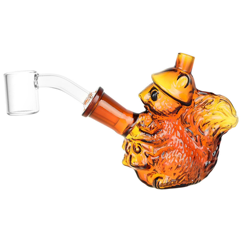 Nuts For Dabs Squirrel Mini Dab Rig - 3.5" / 14mm F - Discreet Smoker