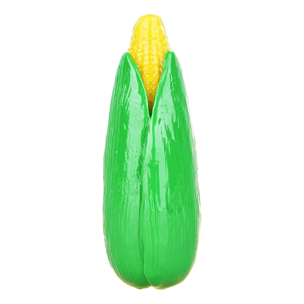 Corn On The Cob Glass Hand Pipe - 4.75" - Discreet Smoker