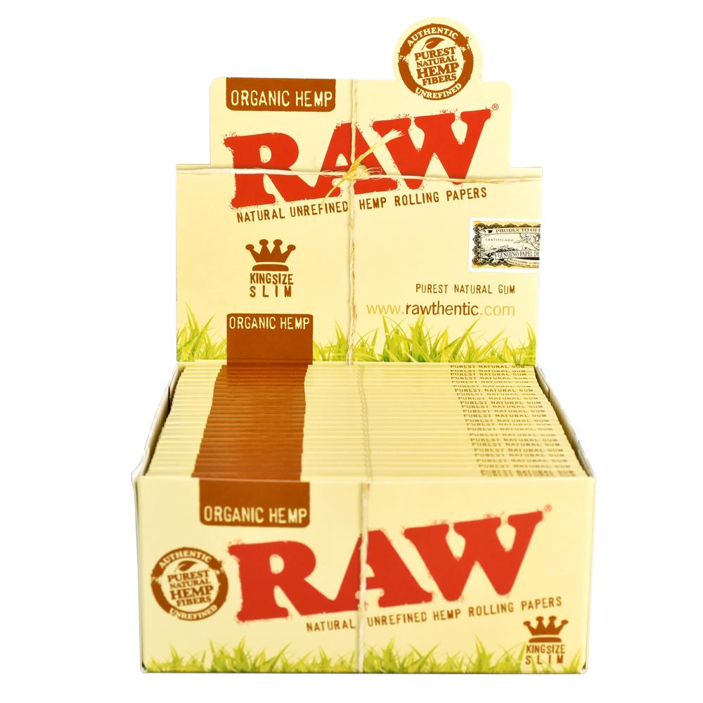 Raw Organic Hemp Rolling Papers - Discreet Smoker