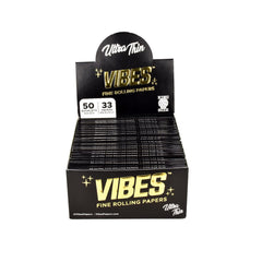 VIBES Ultra Thin Rolling Papers - Discreet Smoker